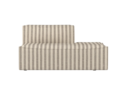 Catena Sofa Open End Rechts S301 - Louisiana - Sand/Off-White